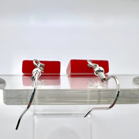 Malteser Earrings - Chocolate Candy Earrings - Food Earrings - Snack Earrings - Picture 2 of 9